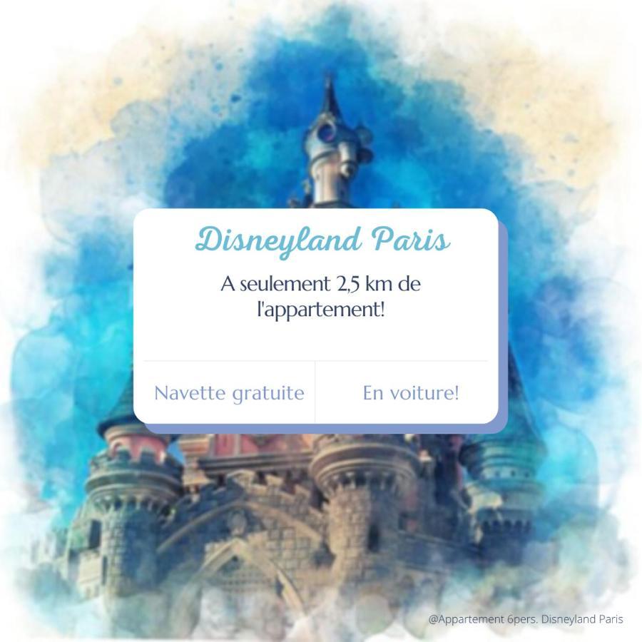 Appartement 7 Pers A Disneyland Paris Chessy  Exterior foto